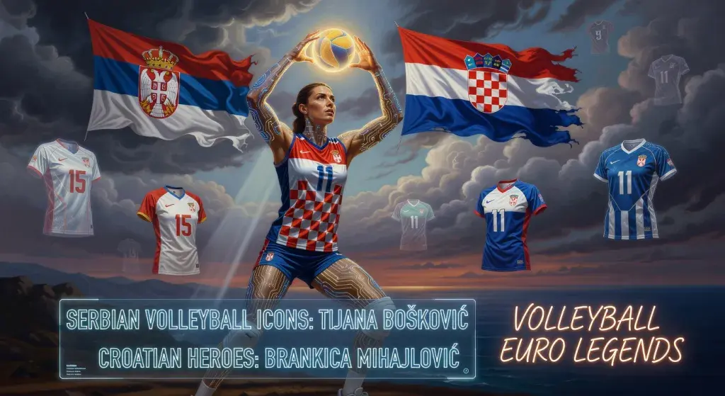 Legendarni odbojkaši: Profili regionalnih ikona